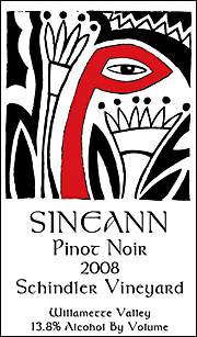 Sineann 2008 Schindler Pinot Noir