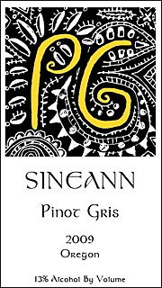 Sineann 2009 Pinot Gris