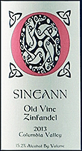 Sineann 2013 Old Vine Zinfandel