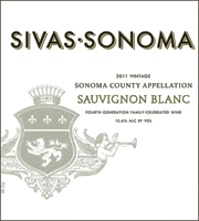 Sivas Sonoma 2011 Sauvignon Blanc