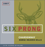 Six Prong 2007 Chardonnay