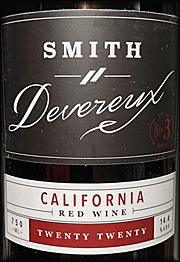 Smith Devereux 2020 No. 3 California Red Blend