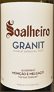 Soalheiro 2021 Granit Alvarinho