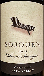 Sojourn 2016 Oakville Cabernet Sauvignon