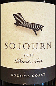 Sojourn 2018 Sonoma Coast Pinot Noir