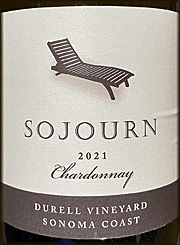 Sojourn 2021 Durell Chardonnay