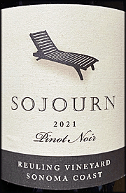 Sojourn 2021 Reuling Pinot Noir