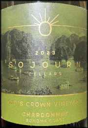 Sojourn 2023 Gap's Crown Vineyard Chardonnay