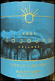 Sojourn 2023 Riddle Vineyard Pinot Noir