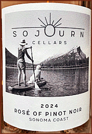 Sojourn 2024 Rose of Pinot Noir
