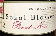 Sokol Blosser 2012 Dundee Hills Pinot Noir