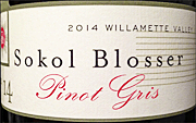 Sokol Blosser 2014 Pinot Gris