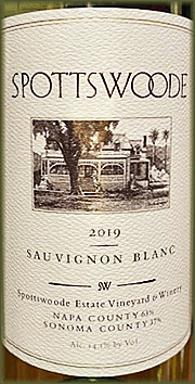 Spottswoode 2019 Sauvignon Blanc