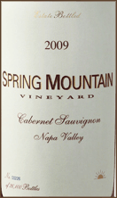 Spring Mountain 2009 Cabernet