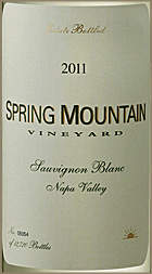 Spring Mountain 2011 Sauvignon Blanc
