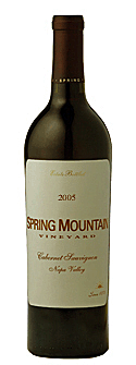 Spring Mountain 2005 Cabernet