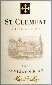 St. Clement 2011 Sauvignon Blanc