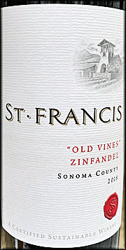 St. Francis 2018 Old Vines Zinfandel