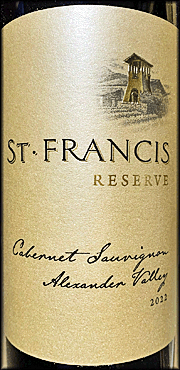 St. Francis 2022 Reserve Cabernet Sauvignon