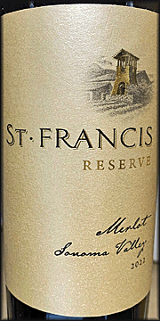 St. Francis 2022 Reserve Merlot