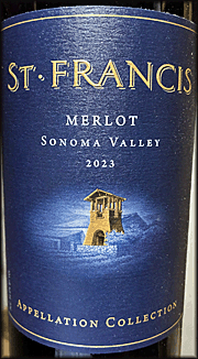 St. Francis 2023 Appellation Collection Merlot
