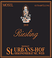 St Urbans Hof 2010 Riesling