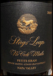 Stags Leap 2017 Ne Cede Malis Petite Sirah