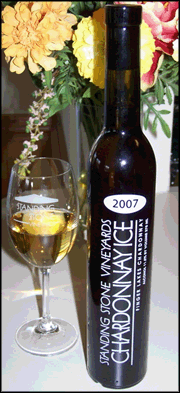 Standing Stone 2007 Chardonnay Ice