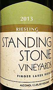 Standing Stone 2013 Riesling
