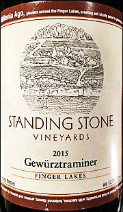 Standing Stone 2015 Gewurztraminer