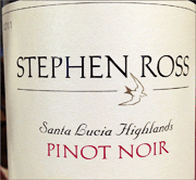 Stephen Ross 2011 Santa Lucia Highlands Pinot Noir