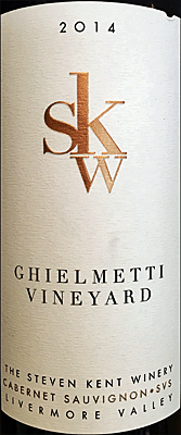 Steven Kent 2014 Ghielmetti Vineyard Cabernet Sauvignon