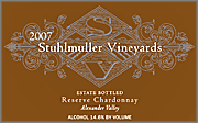 Stuhlmuller 2007 Reserve Chardonnay