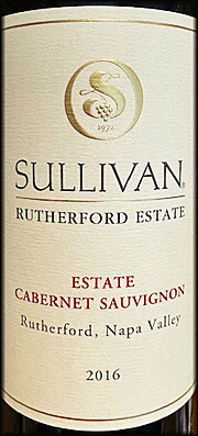 Sullivan 2016 Cabernet Sauvignon