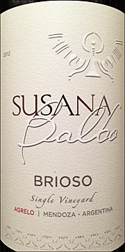 Susana Balbo 2012 Brioso