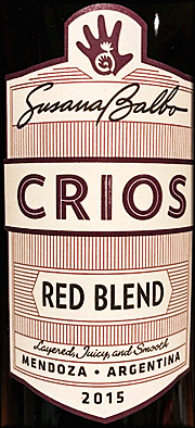 Susana Balbo 2015 Crios Red Blend