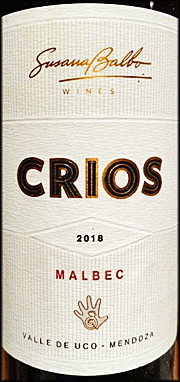 Susana Balbo 2018 Crios Malbec