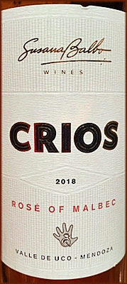 Crios 2018 Rose of Malbec