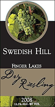 Swedish Hill 2008 Dry Riesling