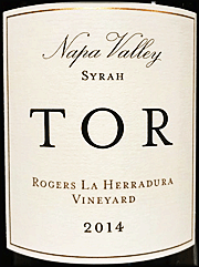 TOR 2014 Rogers La Herradura Vineyard Syrah