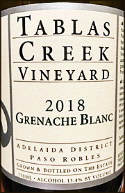 Tablas Creek 2018 Grenache Blanc