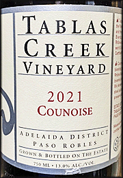 Tablas Creek 2021 Counoise