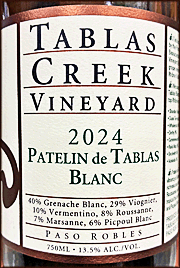 Tablas Creek 2024 Patelin de Tablas Blanc