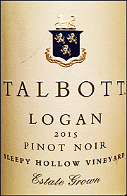 Talbott 2015 Logan Pinot Noir