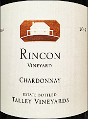 Talley 2014 Rincon Chardonnay