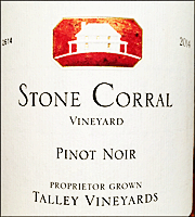 Talley 2014 Stone Corral Pinot Noir
