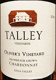 Talley 2016 Oliver's Vineyard Chardonnay