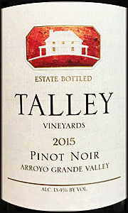 Talley 2015 Pinot Noir