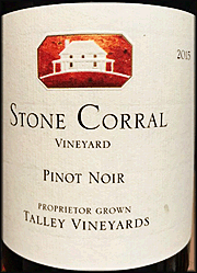 Talley 2015 Stone Corral Pinot Noir