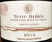 Terre Brulee 2015 Le Rouge